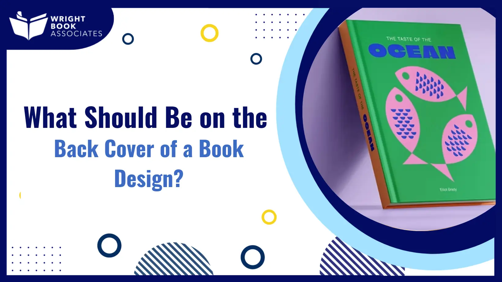 What Should Be on the Back Cover of a Book Design