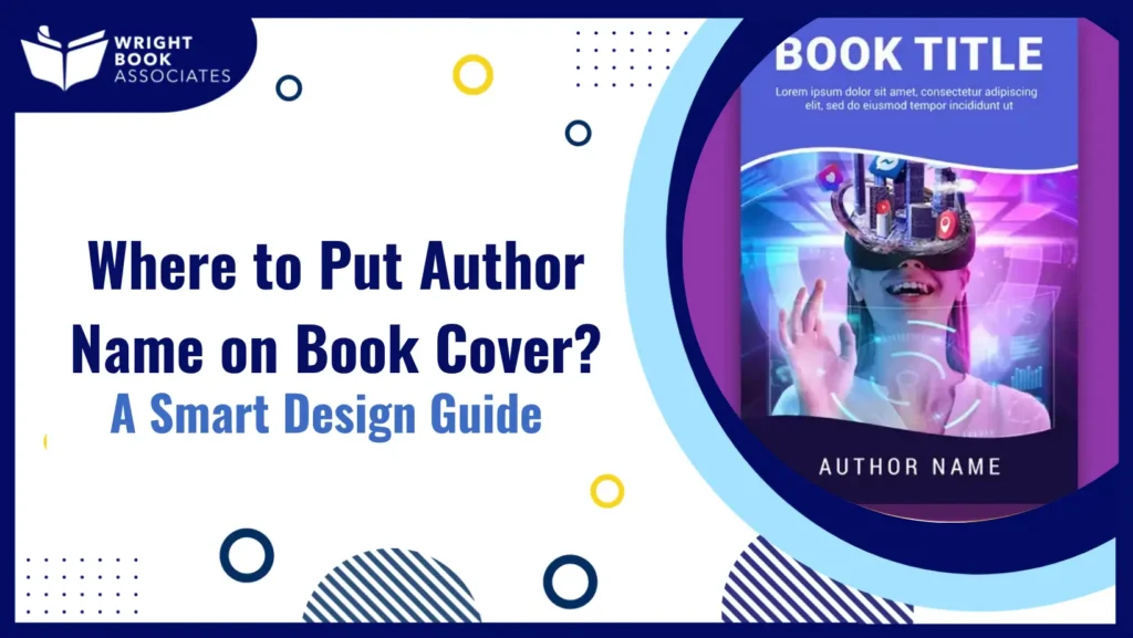 Where To Put Author Name on Book Cover