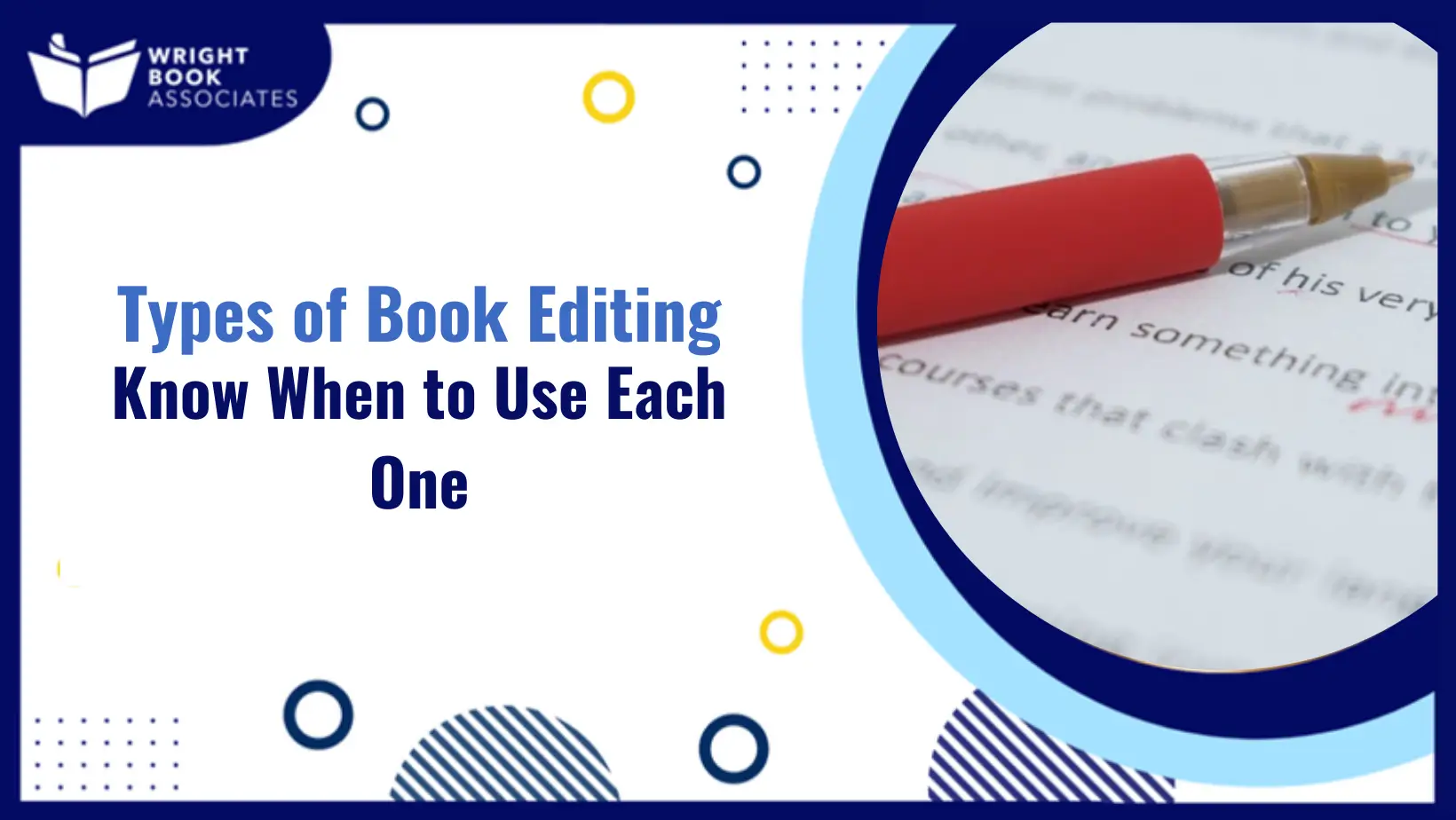 Types of Book Editing