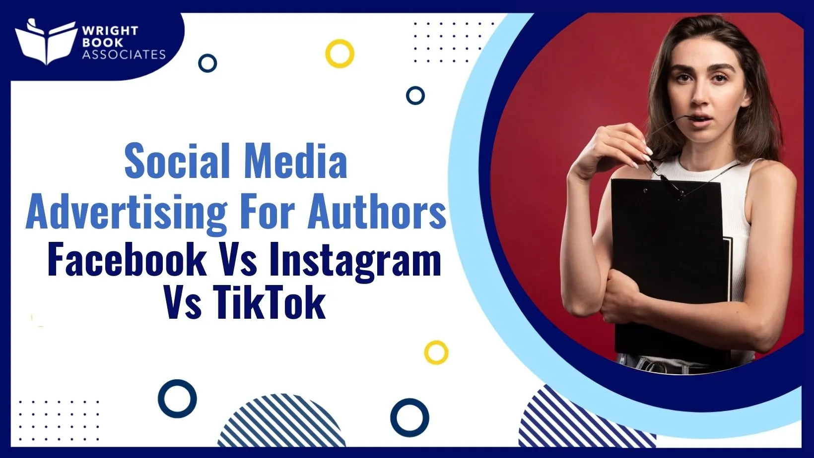 author social media ads