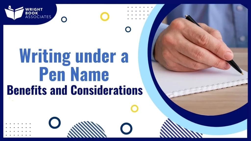 writing under a pen name