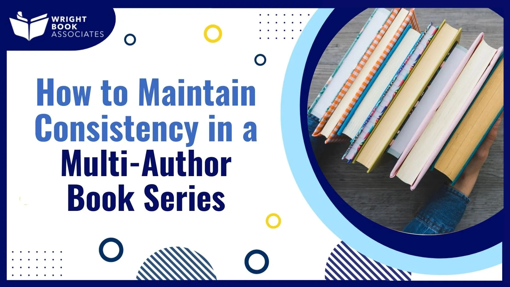 multi-author book series consistency